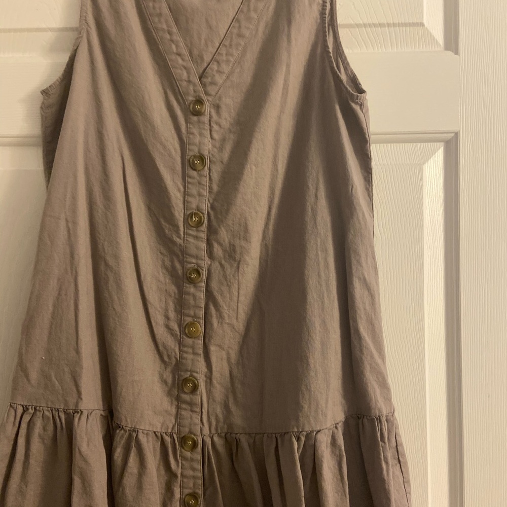 NWOT Impeccable Pig button down dress